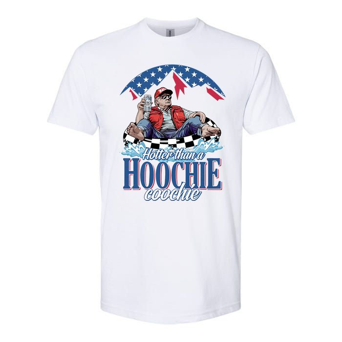 Hotter Than A Hoochie Coochie Funny Softstyle® CVC T-Shirt