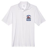 Hotter Than A Hoochie Coochie Funny Men's Origin Performance Piqué Polo