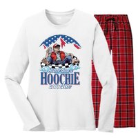 Hotter Than A Hoochie Coochie Funny Women's Long Sleeve Flannel Pajama Set 