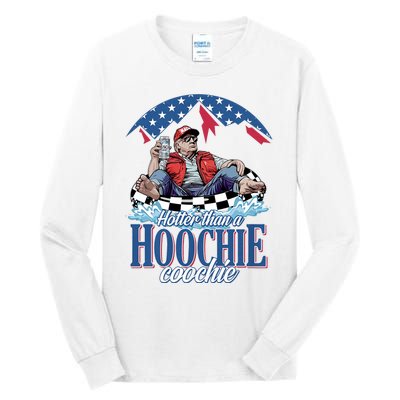 Hotter Than A Hoochie Coochie Funny Tall Long Sleeve T-Shirt