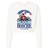 Hotter Than A Hoochie Coochie Funny Cropped Pullover Crew