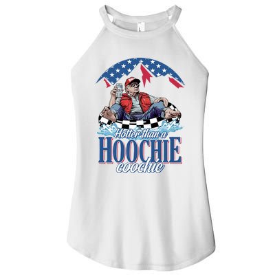 Hotter Than A Hoochie Coochie Funny Women's Perfect Tri Rocker Tank