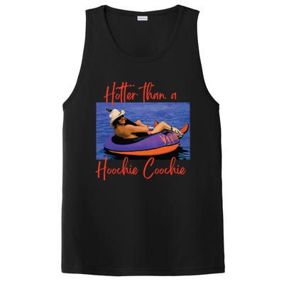 Hotter Than A Hoochie Coochie 90s Country Music Trendy Summer PosiCharge Competitor Tank