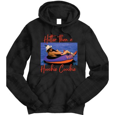 Hotter Than A Hoochie Coochie 90s Country Music Trendy Summer Tie Dye Hoodie