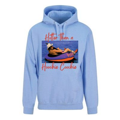 Hotter Than A Hoochie Coochie 90s Country Music Trendy Summer Unisex Surf Hoodie