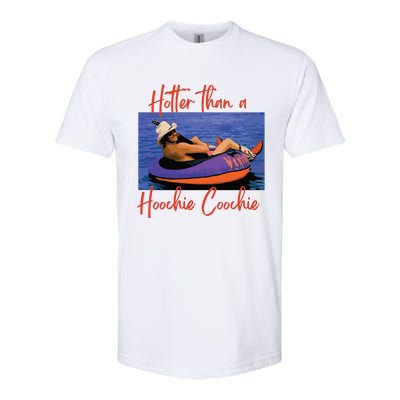 Hotter Than A Hoochie Coochie 90s Country Music Trendy Summer Softstyle® CVC T-Shirt