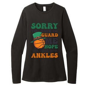 Hope Taped Ankles Design St Patricks Basketball Funny Gift Womens CVC Long Sleeve Shirt