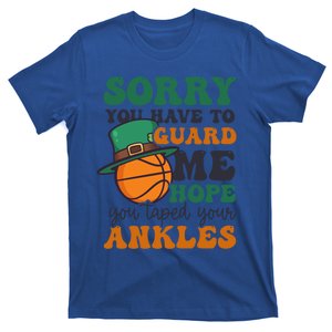 Hope Taped Ankles Design St Patricks Basketball Funny Gift T-Shirt