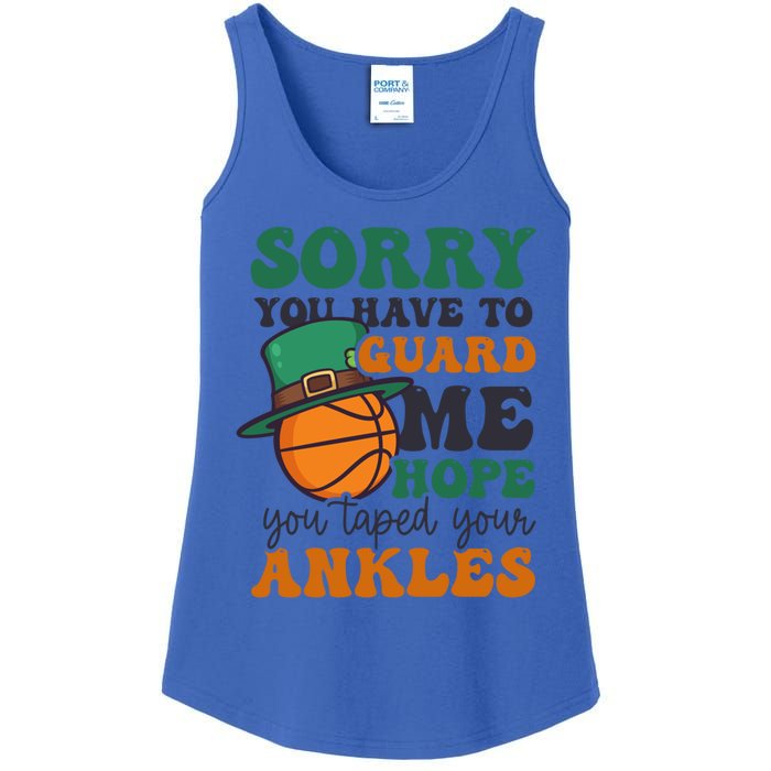 Hope Taped Ankles Design St Patricks Basketball Funny Gift Ladies Essential Tank