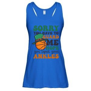 Hope Taped Ankles Design St Patricks Basketball Funny Gift Ladies Essential Flowy Tank