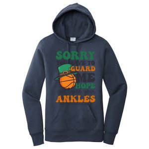 Hope Taped Ankles Design St Patricks Basketball Funny Gift Women's Pullover Hoodie