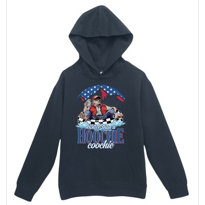 Hotter Than A Hoochie Coochie Funny Urban Pullover Hoodie