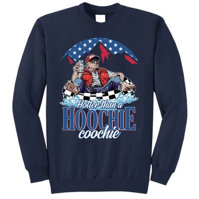 Hotter Than A Hoochie Coochie Funny Tall Sweatshirt