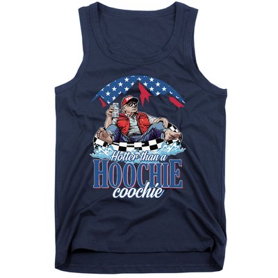 Hotter Than A Hoochie Coochie Funny Tank Top