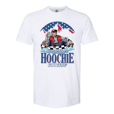 Hotter Than A Hoochie Coochie Funny Softstyle® CVC T-Shirt