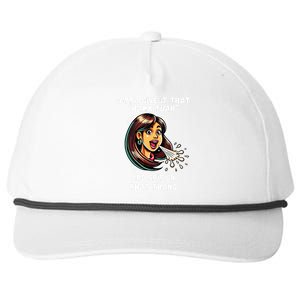 Hawk Tuah And Spit On That Thang Funny Viral Meme Snapback Five-Panel Rope Hat