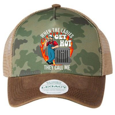 Hvac Technician Air Conditioning Engineer Tech Legacy Tie Dye Trucker Hat