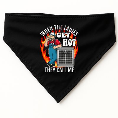 Hvac Technician Air Conditioning Engineer Tech USA-Made Doggie Bandana