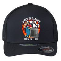 Hvac Technician Air Conditioning Engineer Tech Flexfit Unipanel Trucker Cap