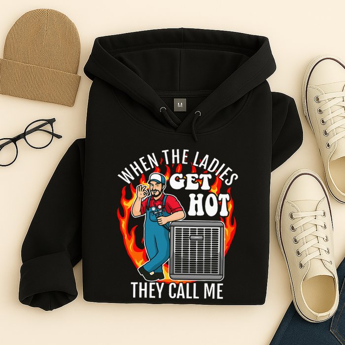 Hvac Technician Air Conditioning Engineer Tech Hoodie