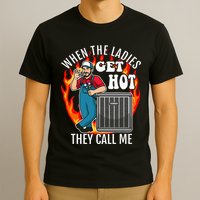 Hvac Technician Air Conditioning Engineer Tech T-Shirt