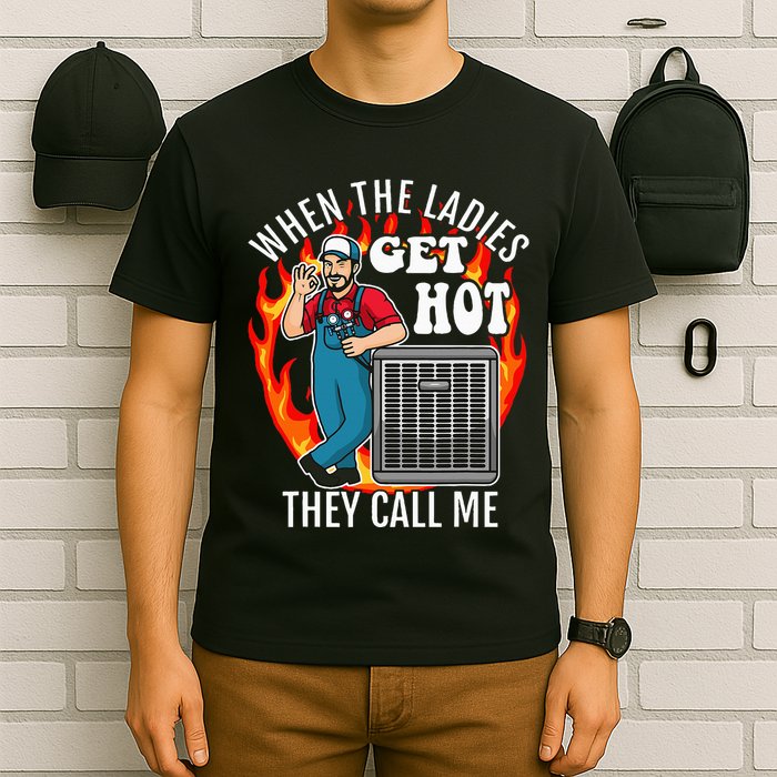 Hvac Technician Air Conditioning Engineer Tech T-Shirt