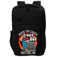 Hvac Technician Air Conditioning Engineer Tech Impact Tech Backpack
