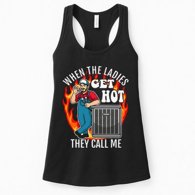 Hvac Technician Air Conditioning Engineer Tech Womens Tank Top