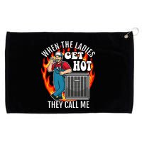 Hvac Technician Air Conditioning Engineer Tech Grommeted Golf Towel