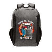 Hvac Technician Air Conditioning Engineer Tech Vector Backpack