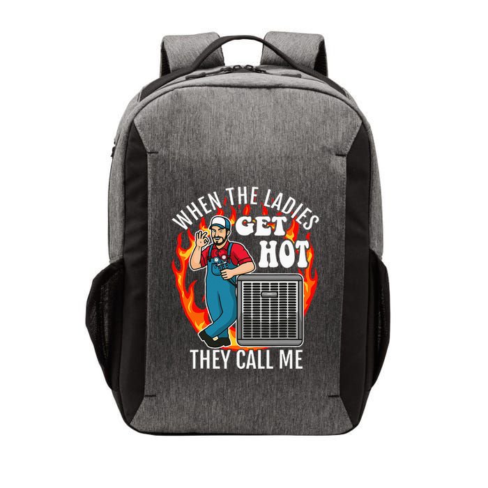 Hvac Technician Air Conditioning Engineer Tech Vector Backpack