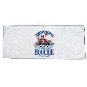 Hotter Than A Hoochie Coochie Funny Large Microfiber Waffle Golf Towel