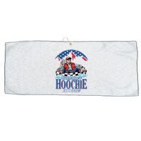 Hotter Than A Hoochie Coochie Funny Large Microfiber Waffle Golf Towel