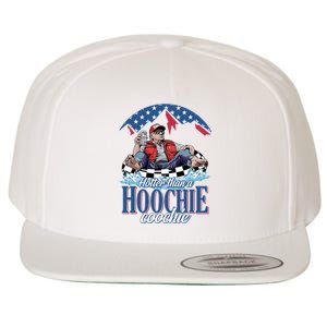 Hotter Than A Hoochie Coochie Funny Wool Snapback Cap