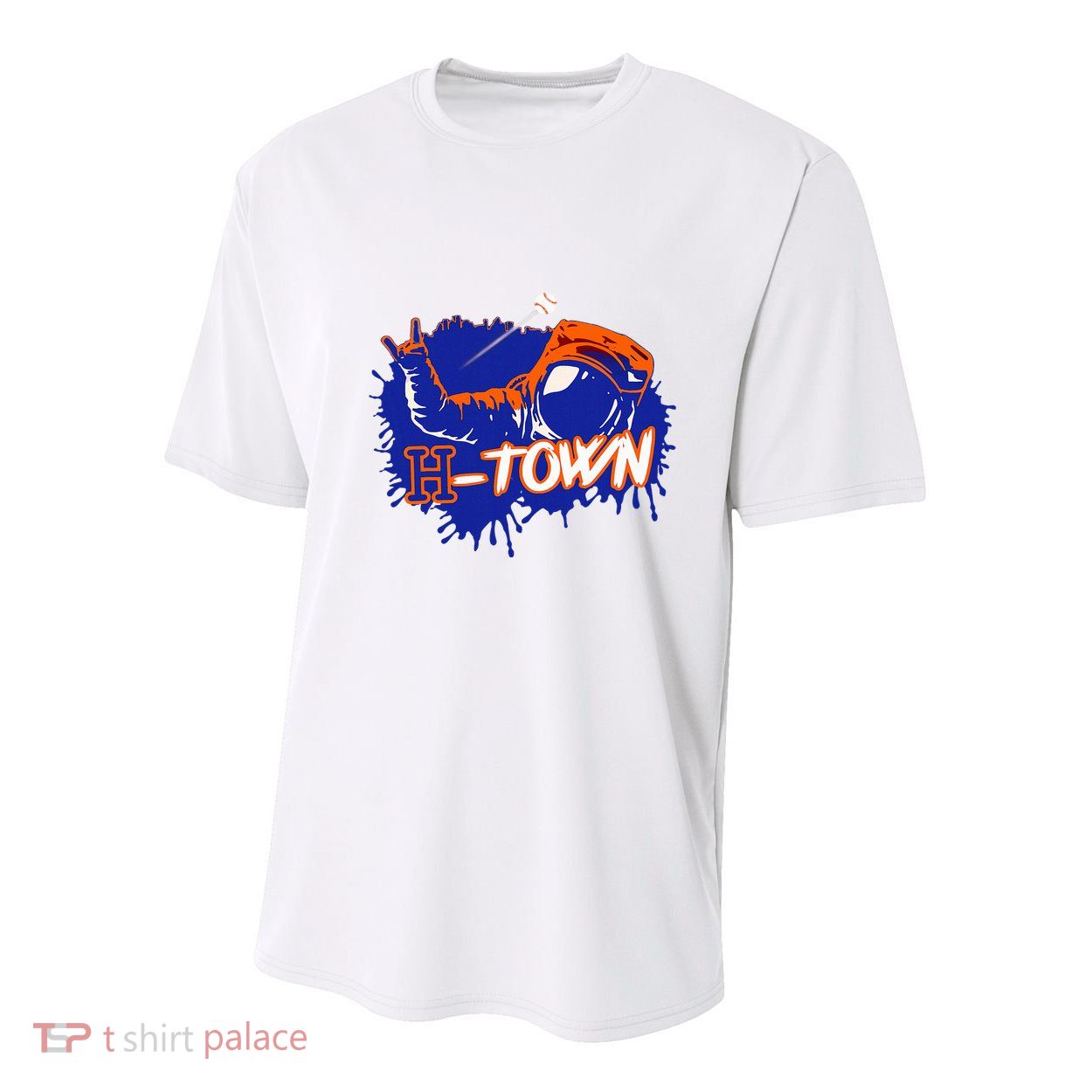 Houston Texas Astronaut H Town Hand Sign Houston Baseball Youth Performance Sprint T-Shirt