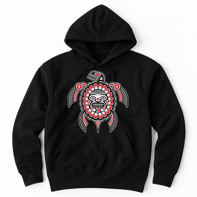 Haida Turtle American Indian Native America Indigenous Hoodie