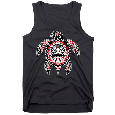 Haida Turtle American Indian Native America Indigenous Tank Top