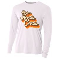 Hotter Than A Hoochie Coochie Vintage Cooling Performance Long Sleeve Crew