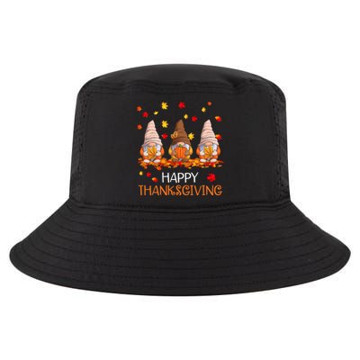 Happy Thanksgiving Autumn Fall Gnomes Cool Comfort Performance Bucket Hat