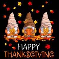 Happy Thanksgiving Autumn Fall Gnomes Backpack