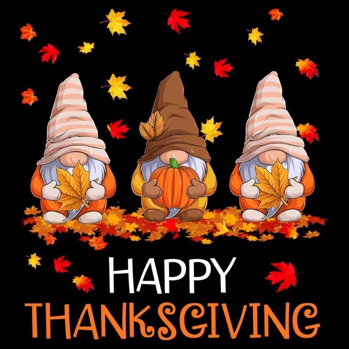 Happy Thanksgiving Autumn Fall Gnomes Backpack