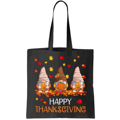 Happy Thanksgiving Autumn Fall Gnomes Bag