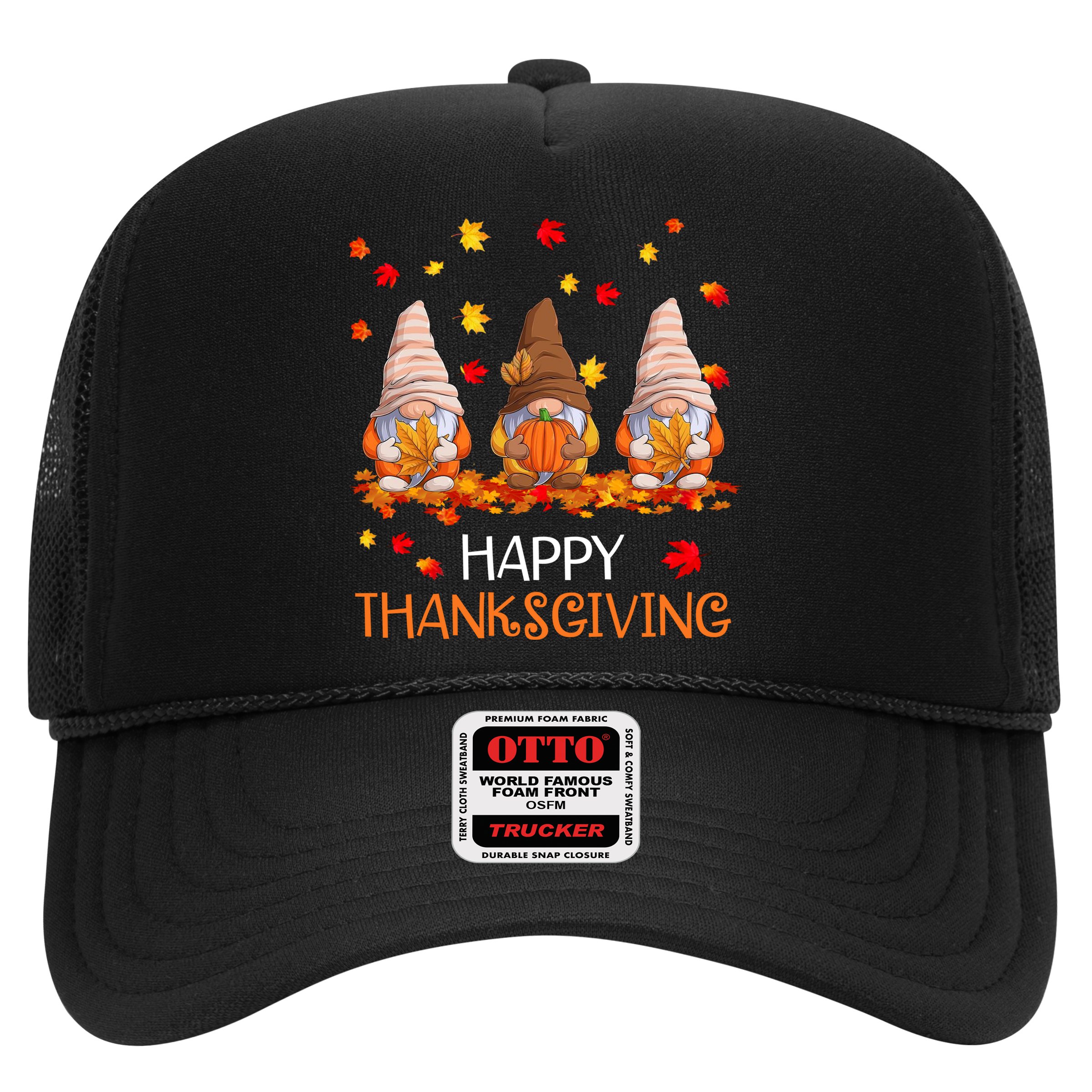 Happy Thanksgiving Autumn Fall Gnomes Hat