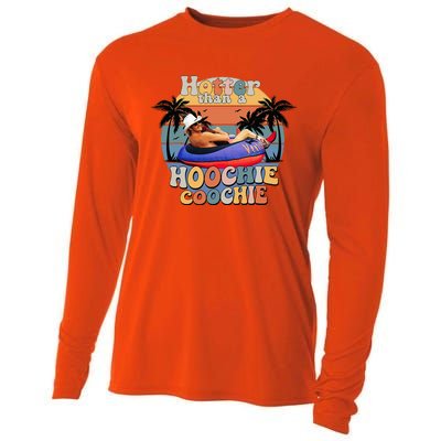 Hotter Than A Hoochie Coochie Cooling Performance Long Sleeve Crew