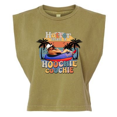 Hotter Than A Hoochie Coochie Garment-Dyed Women's Muscle Tee