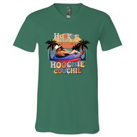 Hotter Than A Hoochie Coochie V-Neck T-Shirt