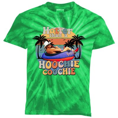 Hotter Than A Hoochie Coochie Kids Tie-Dye T-Shirt