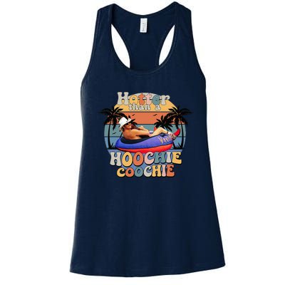 Hotter Than A Hoochie Coochie Women's Racerback Tank