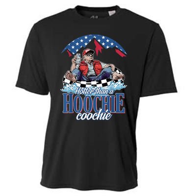 Hotter Than A Hoochie Coochie Funny Cooling Performance Crew T-Shirt