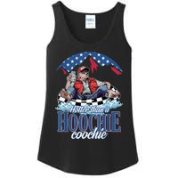 Hotter Than A Hoochie Coochie Funny Ladies Essential Tank